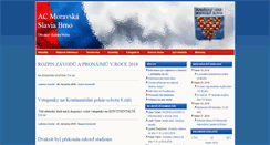 Desktop Screenshot of mslavia.cz